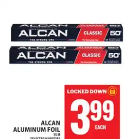 Food Basics ALCAN ALUMINUM FOIL offer