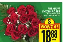 Food Basics PREMIUM DOZEN ROSES offer