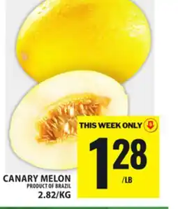 Food Basics CANARY MELON offer