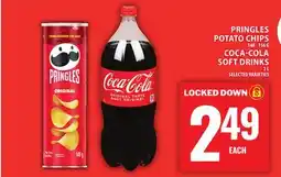 Food Basics PRINGLES POTATO CHIPS OR COCA-COLA SOFT DRINKS offer