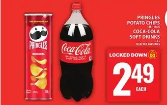 Food Basics PRINGLES POTATO CHIPS OR COCA-COLA SOFT DRINKS offer