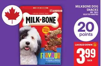Food Basics MILKBONE DOG SNACKS offer