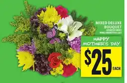Food Basics MIXED DELUXE BOUQUET offer