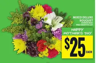 Food Basics MIXED DELUXE BOUQUET offer
