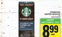 Food Basics STARBUCKS COFFEE CAPSULES offer