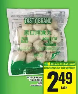 Food Basics TASTY BRAND FISH BALLS offer