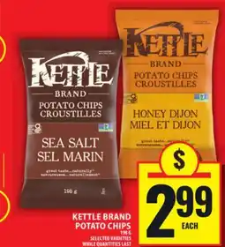 Food Basics KETTLE BRAND POTATO CHIPS offer