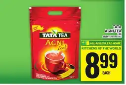 Food Basics TATA AGNI TEA offer