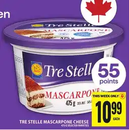 Food Basics TRE STELLE MASCARPONE CHEESE offer