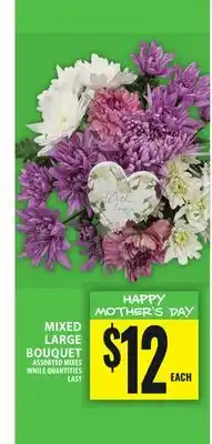 Food Basics MIXED LARGE BOUQUET offer