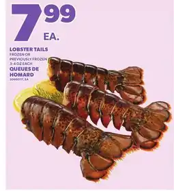 Independent Grocer LOBSTER TAILS, 3-4 OZ EACH offer