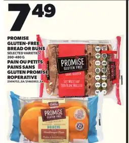 Independent Grocer PROMISE GLUTEN-FREE BREAD OR BUNS, 260-480 G offer