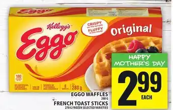 Food Basics EGGO WAFFLES OR FRENCH TOAST STICKS offer