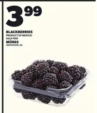 Independent Grocer BLACKBERRIES offer