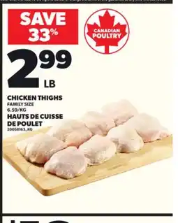Independent Grocer CHICKEN THIGHS offer