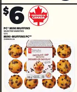 Independent Grocer PC MINI MUFFINS, 12'S offer