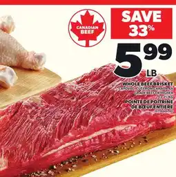 Independent Grocer WHOLE BEEF BRISKET offer