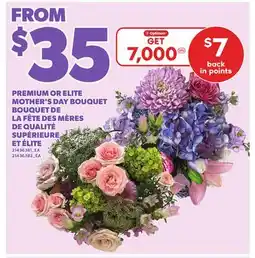 Independent Grocer PREMIUM OR ELITE MOTHER'S DAY BOUQUET offer