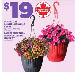 Independent Grocer PC DELUXE ANNUAL HANGING BASKET, 11 INCH offer