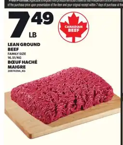 Independent Grocer LEAN GROUND BEEF offer