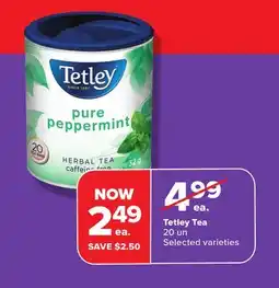 Metro TETLEY TEA offer