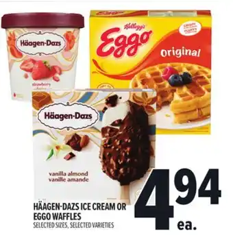 Metro HÄAGEN-DAZS ICE CREAM OR KELLOGG'S EGGO WAFFLES offer