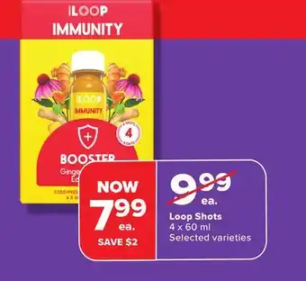 Metro LOOP SHOTS offer