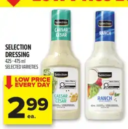 Metro SELECTION DRESSING offer