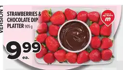 Metro STRAWBERRIES & CHOCOLATE DIP PLATTER offer