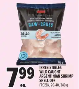 Metro IRRESISTIBLES WILD CAUGHT ARGENTINIAN SHRIMP SHELL OFF offer
