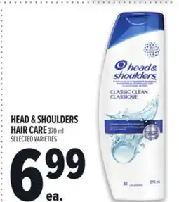 Metro HEAD & SHOULDERS HAIR CARE offer