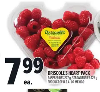 Metro DRISCOLL'S HEART-PACK offer