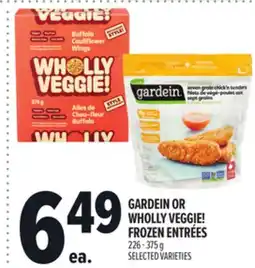 Metro GARDEIN OR WHOLLY VEGGIE! FROZEN ENTRÉES offer