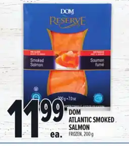 Metro DOM ATLANTIC SMOKED SALMON offer