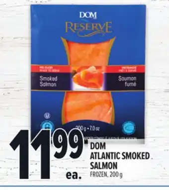 Metro DOM ATLANTIC SMOKED SALMON offer