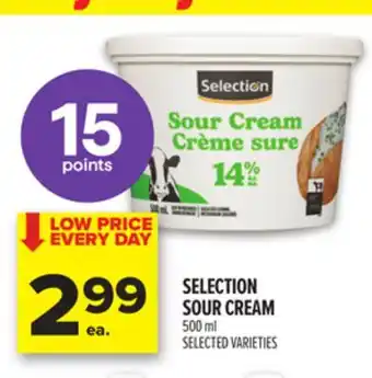 Metro SELECTION SOUR CREAM offer