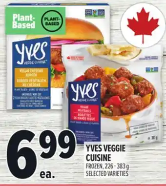 Metro YVES VEGGIE CUISINE offer