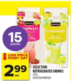 Metro SELECTION REFRIGERATED DRINKS offer