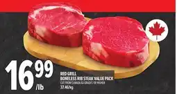 Metro RED GRILL BONELESS RIB STEAK VALUE PACK offer