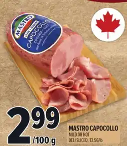 Metro MASTRO CAPOCOLLO offer