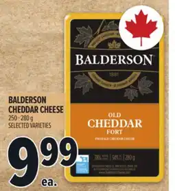 Metro BALDERSON CHEDDAR CHEESE offer