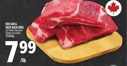 Metro RED GRILL BEEF BACK RIBS offer
