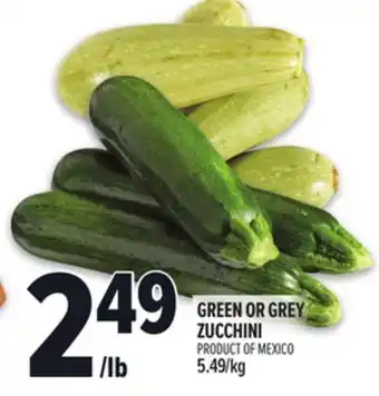 Metro GREEN OR GREY ZUCCHINI offer