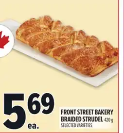 Metro FRONT STREET BAKERY BRAIDED STRUDEL offer