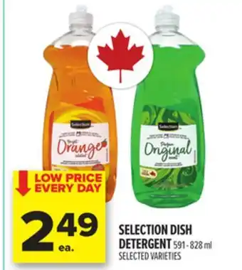 Metro SELECTION DISH DETERGENT offer