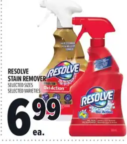 Metro RESOLVE STAIN REMOVER offer