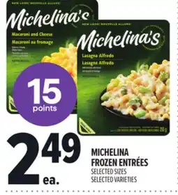 Metro MICHELINA FROZEN ENTRÉES offer
