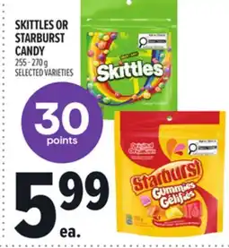 Metro SKITTLES OR STARBURST CANDY offer