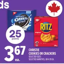 Metro CHRISTIE COOKIES OR CRACKERS offer