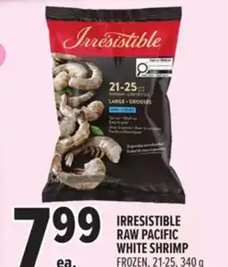Metro IRRESISTIBLE RAW PACIFIC WHITE SHRIMP offer